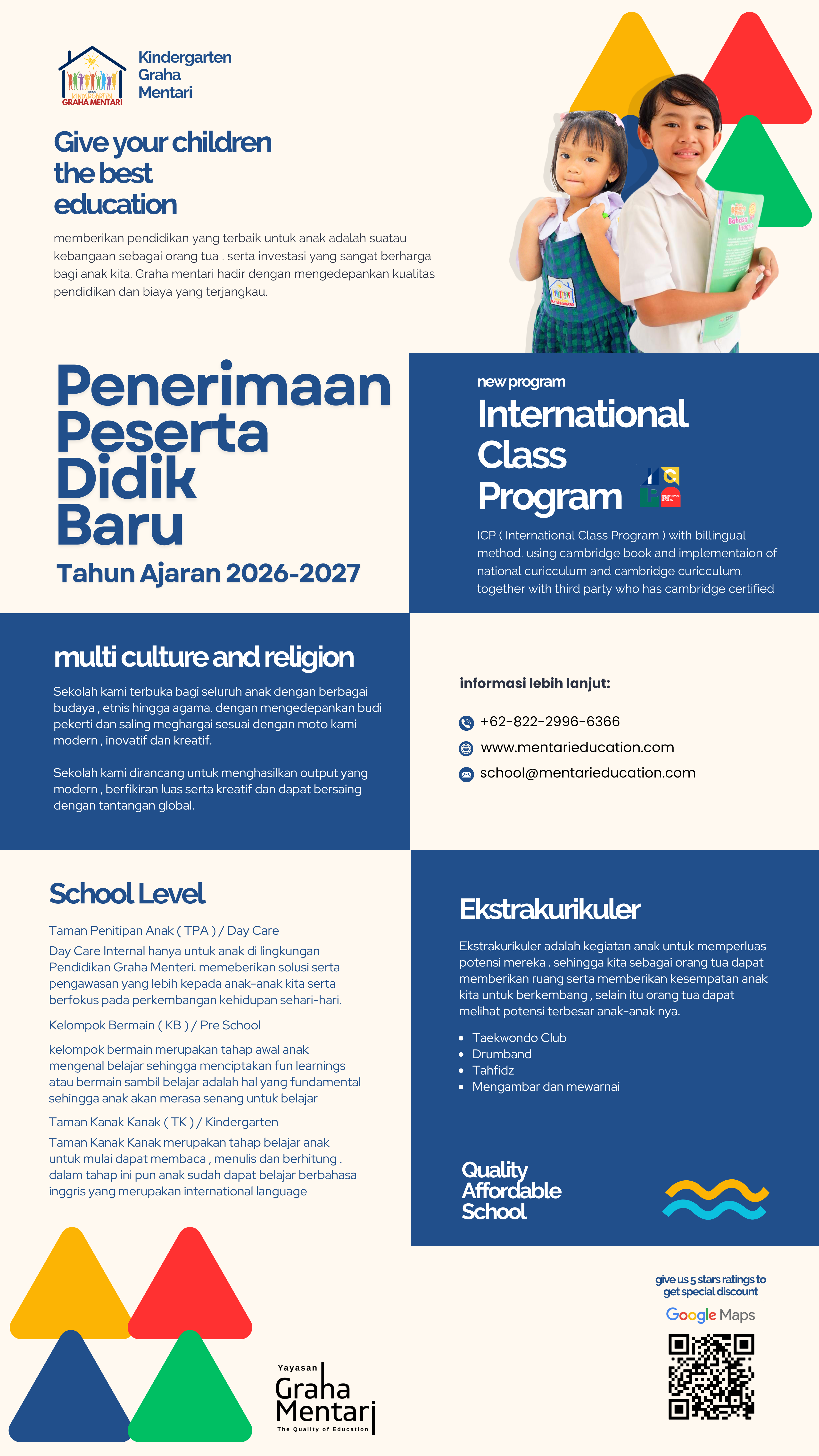 PPDB Mentari Education